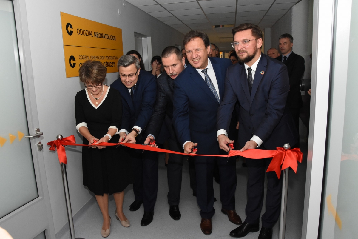 Otwarcie Oddziałów Ginekologii i Położnictwa oraz Neonatologii